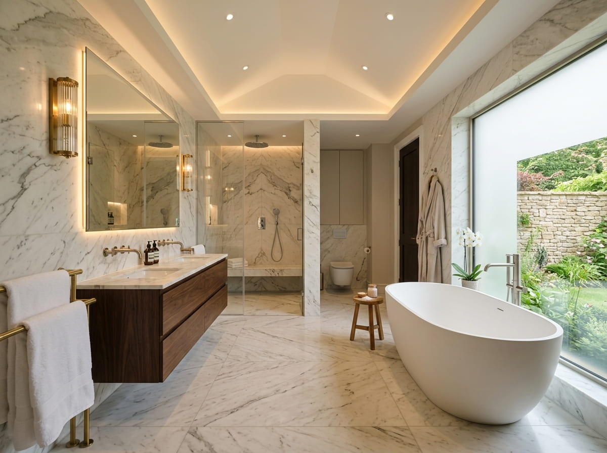 Custom Bathroom Renovation in Smiley