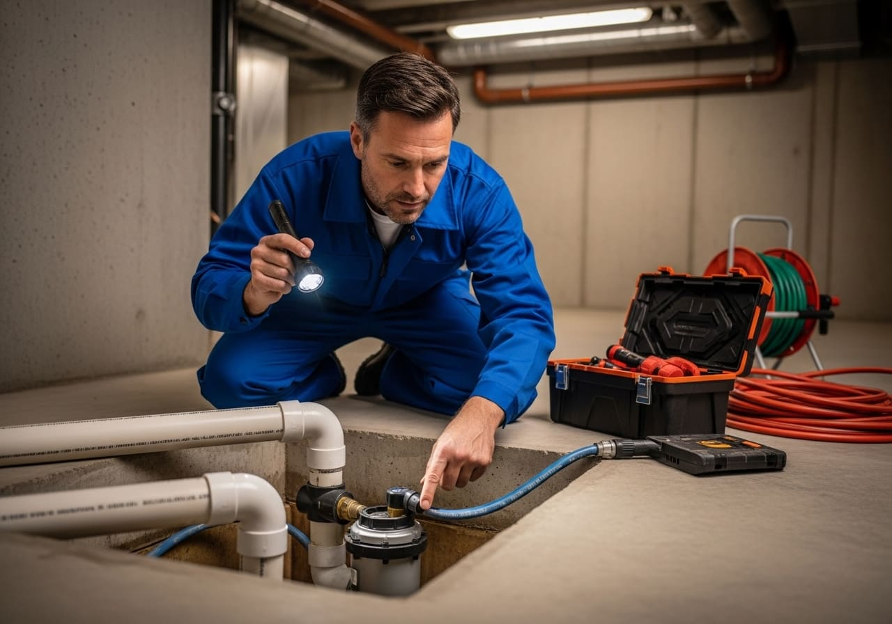 Sump Pump Installation & Repair in Smiley